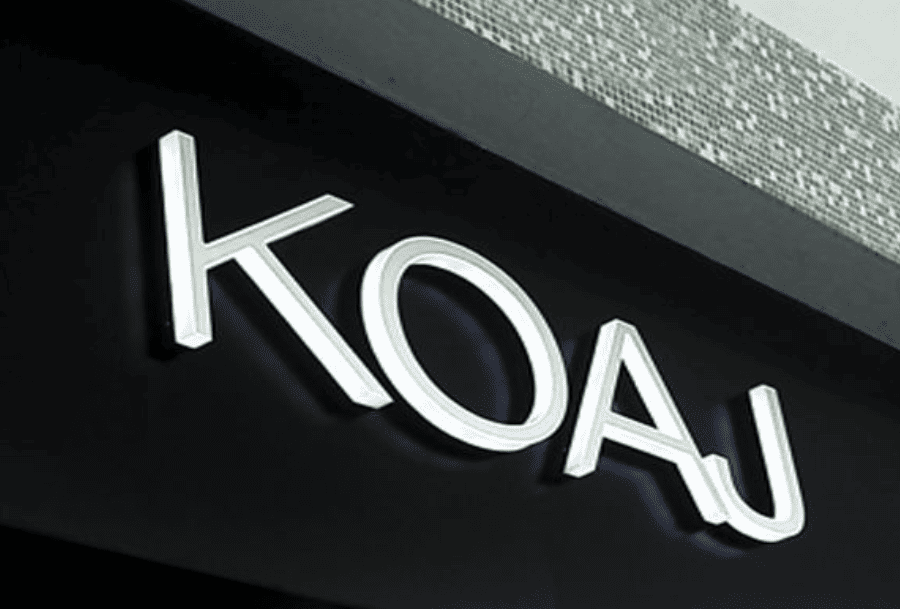 Custom business signs