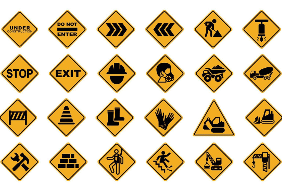 Construction Site Signboard