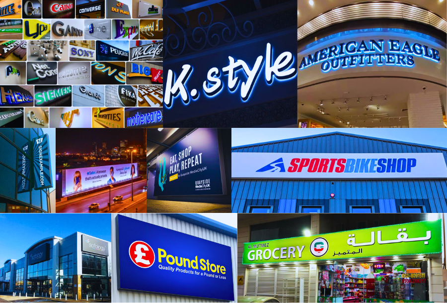 Signboards Dubai